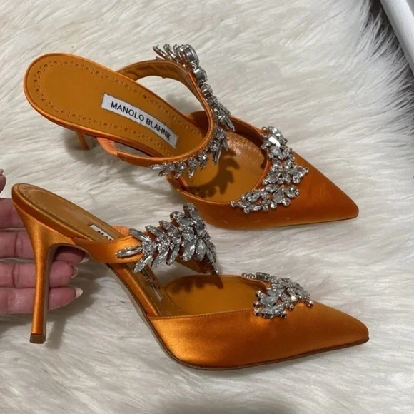 Manolo Blahnik Lurum mule size 36.5EU‎ - Picture 13 of 15